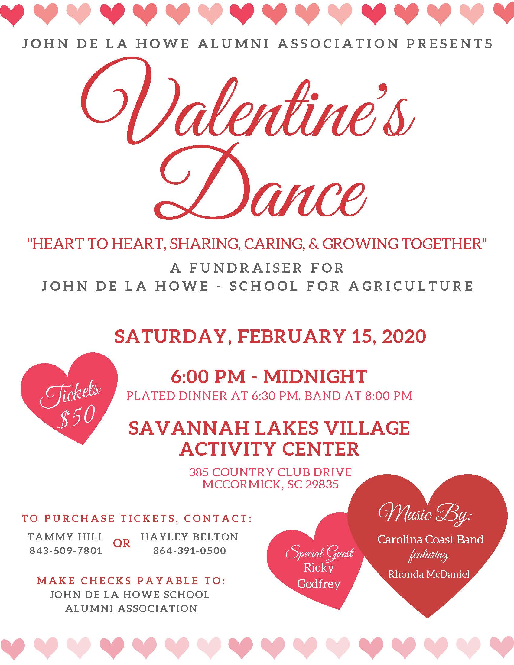 Valentine's Dance Flyer