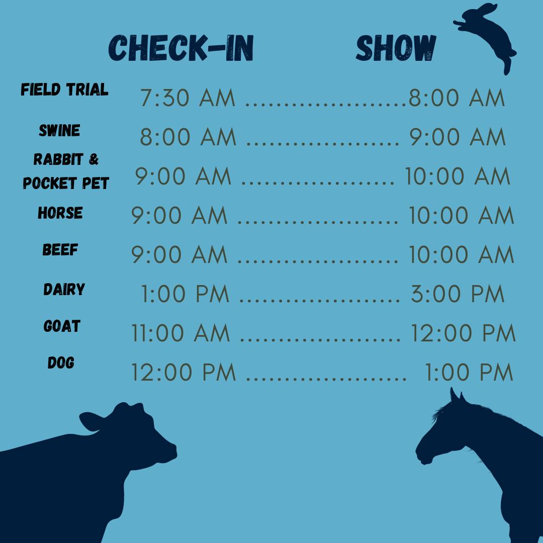The AgFest Schedule